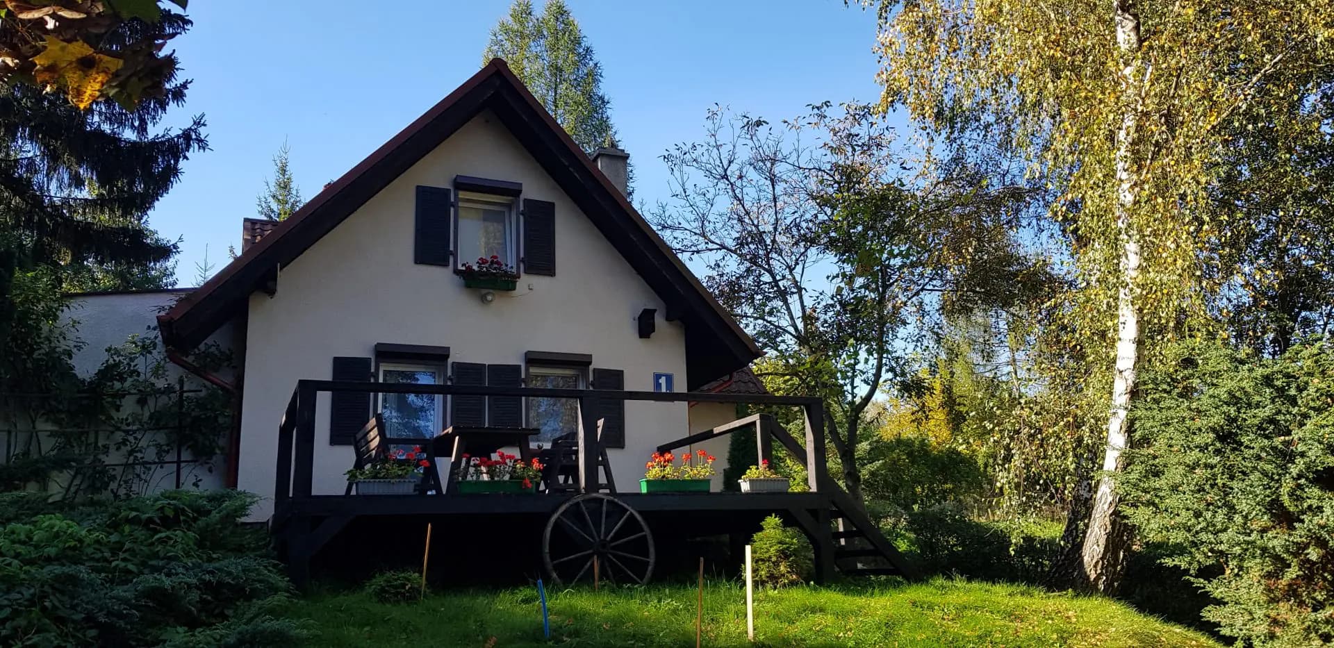 Domek Lisa Młyn 1A z mieszkaniami wakacyjnymi